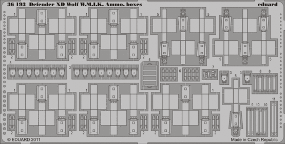 Defender XD Wolf W.M.I.K. Ammo Boxes 1/35 