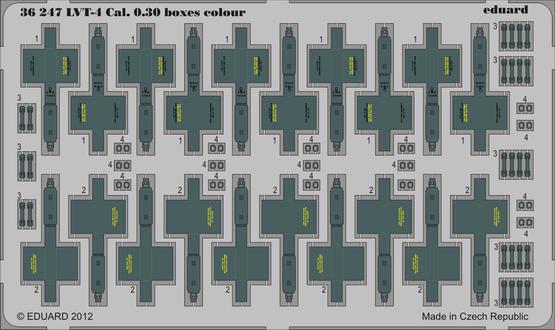 LVT-4 Cal. 0.30 boxes colour 1/35 