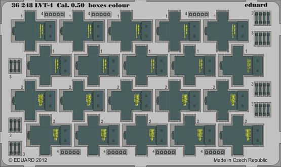 LVT-4 Cal. 0.50  boxes colour 1/35 