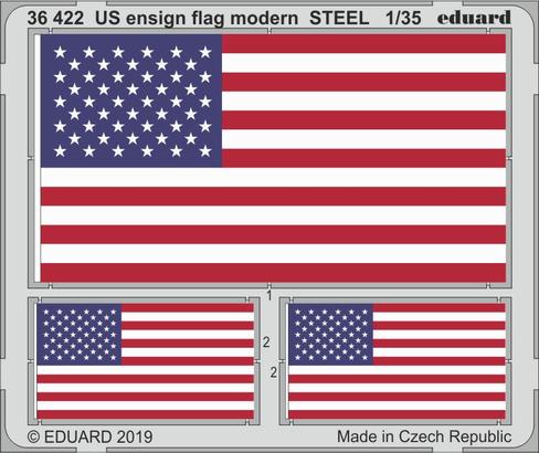 US ensign flag modern STEEL 1/35 