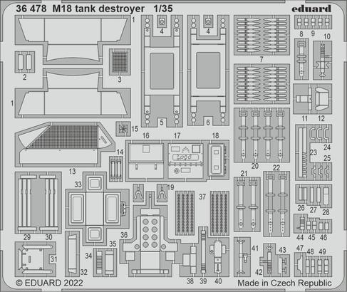 M18 tank destroyer 1/35 