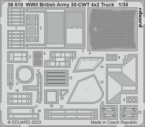 30-CWT 4x2 nákladní vůz britské armády 2.sv.v. 1/35 