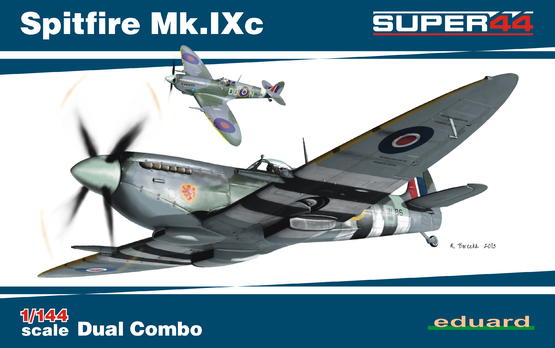 Spitfire Mk.IXc DUAL COMBO 1/144 