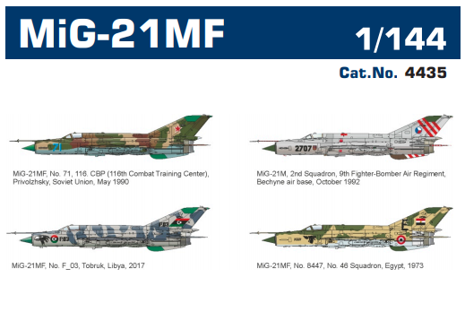 MiG-21MF 1/144 