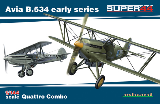 Avia B.534 early series QUATTRO COMBO 1/144 