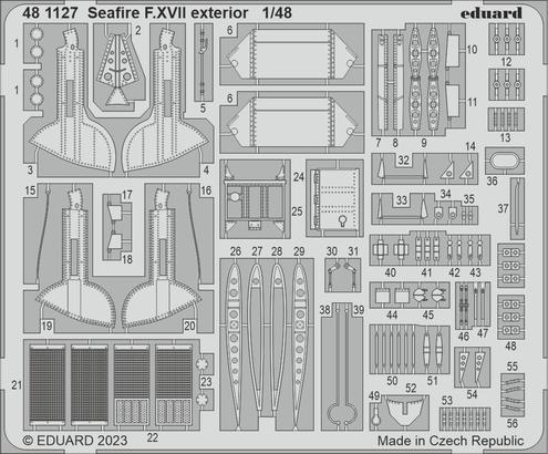 Seafire F.XVII exterior 1/48 