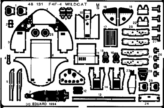 F4F-4 Wildcat 1/48 