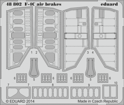 F-4C airbrakes 1/48 