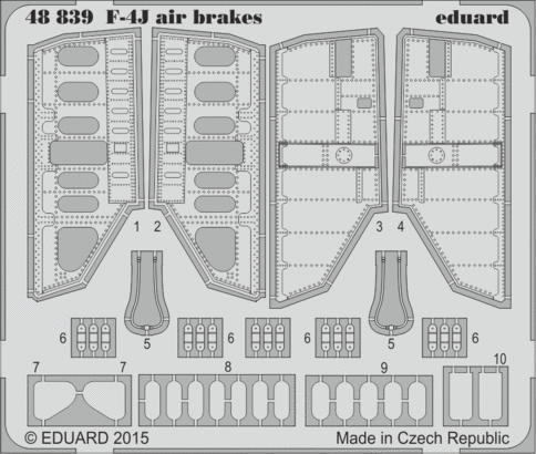F-4J airbrakes 1/48 