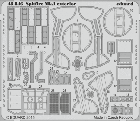 Spitfire Mk.I exterior 1/48 