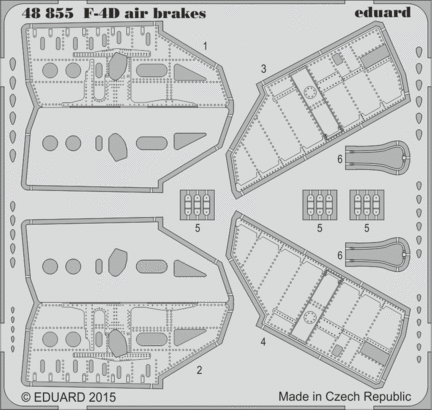 F-4D airbrakes 1/48 