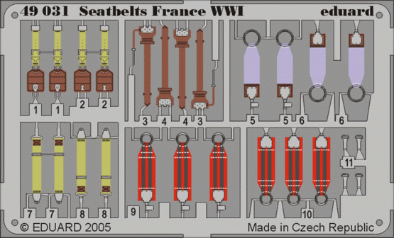 Seatbelts France WWI 1/48 
