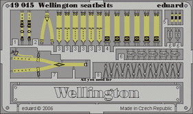 Wellington seatbelts 1/48 