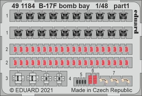 B-17F bomb bay 1/48  - 1