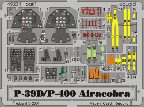 P-39D/P-400 1/48  - 1