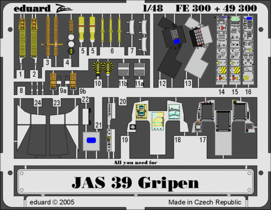 JAS-39 Gripen 1/48  - 1