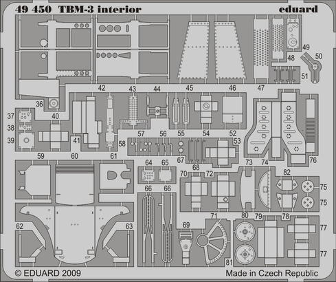 TBM-3 interior S.A. 1/48 