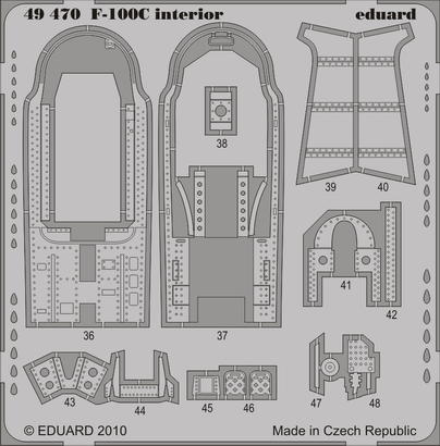 F-100C interior S.A. 1/48 
