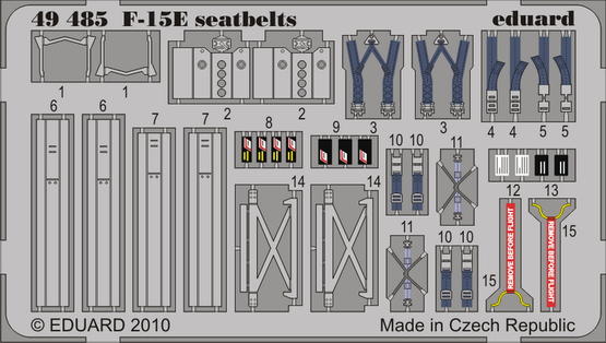 F-15E seatbelts 1/48 