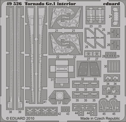 Tornado Gr.1 interior S.A. 1/48 