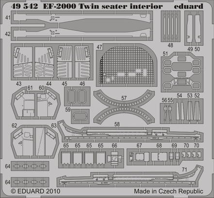 EF-2000 Two-seater interior S.A. 1/48 