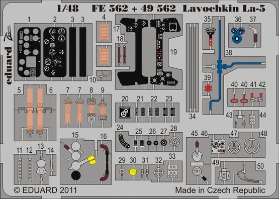 Lavochkin La-5 S.A. 1/48  - 1