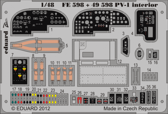 PV-1 interior S.A. 1/48  - 1