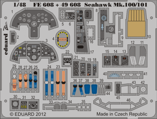 Seahawk Mk.100/101 S.A. 1/48  - 1