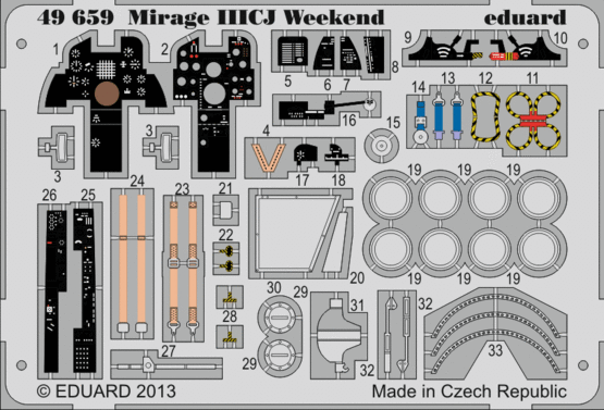 Mirage IIICJ  Weekend 1/48 