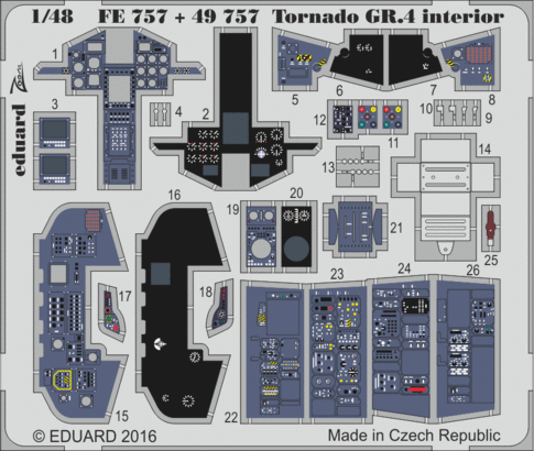 Tornado GR.4 interior 1/48  - 1