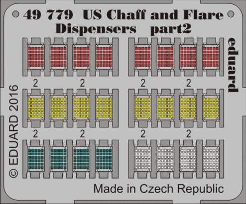 US Chaff and Flare Dispensers 1/48  - 1