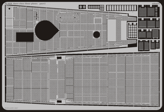 eduard 1/72 USS Gato Class Floor Plates 53028 x 