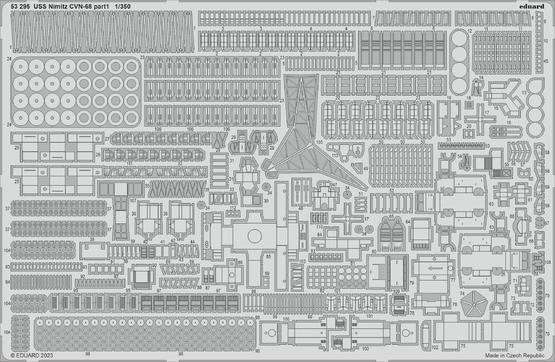 USS Nimitz CVN-68 part 1 1/350 