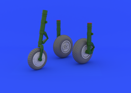 Me 262 wheels 1/32  - 1