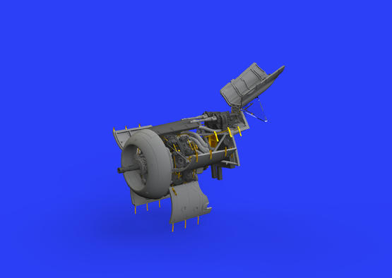 Fw 190A-8/R2 engine &amp; fuselage guns 1/48  - 1