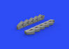 Il-2 exhaust stacks 1/48 - 1/3
