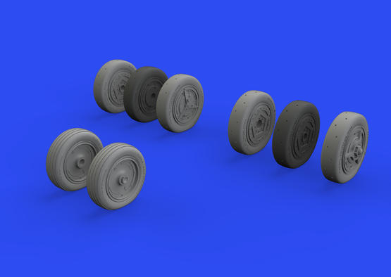 SR-71A wheels 1/48  - 1