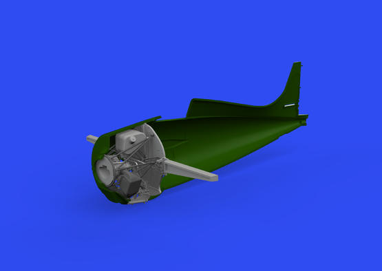 F4F-4 wheel bay PRINT 1/48  - 1