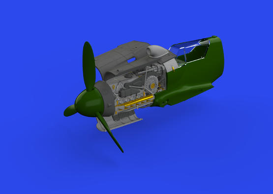 Bf 109K-4 motor 1/48  - 1