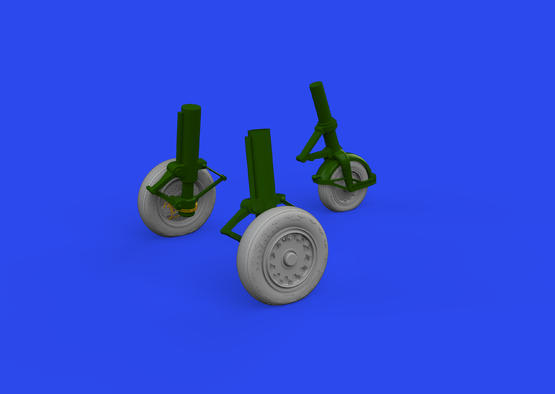 J-35 Draken wheels Type 1 1/48  - 1