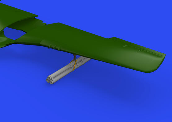 P-51B/C bazooka rocket launcher 1/72  - 1