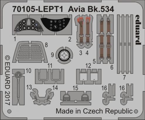 Avia Bk.534 PE-set 1/72 