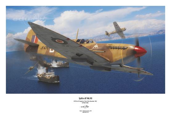 Poster - Spitfire HF Mk.VIII 