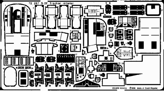 S-2F interior 1/72  - 1