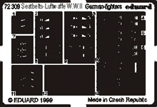 Seatbelts Luftwaffe Fighters 1/72 
