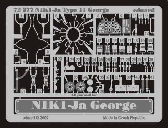 N1K1-Ja George 1/72 