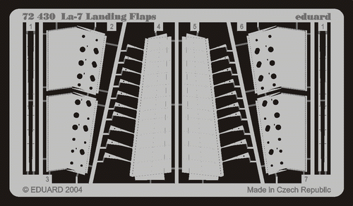 Lavochkin La-7 Landing flaps 1/72 
