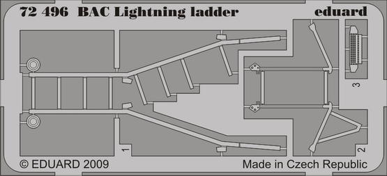 BAC Lightning ladder 1/72 