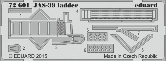 JAS-39 ladder 1/72 