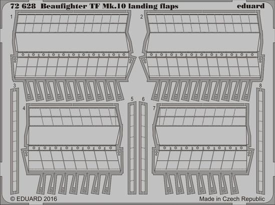 Beaufighter TF Mk.10 landing flaps 1/72 